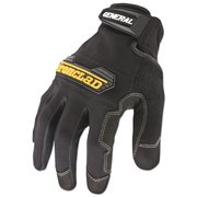 Ironclad Performance Wear General Utility Spandex Gloves, Black, Medium, Pair GUG-03-M